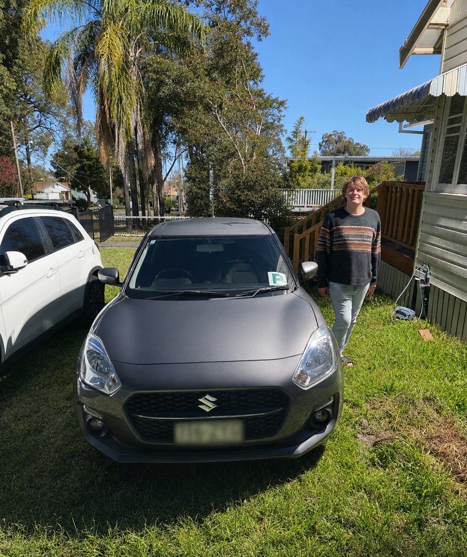 Easy As Loans customer with their car